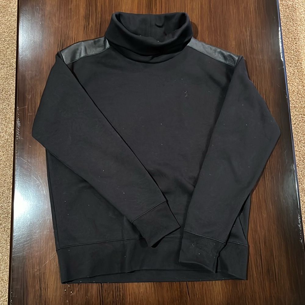 *Last call!* Polo Ralph Lauren Black Turtleneck Sweatshirt Size S